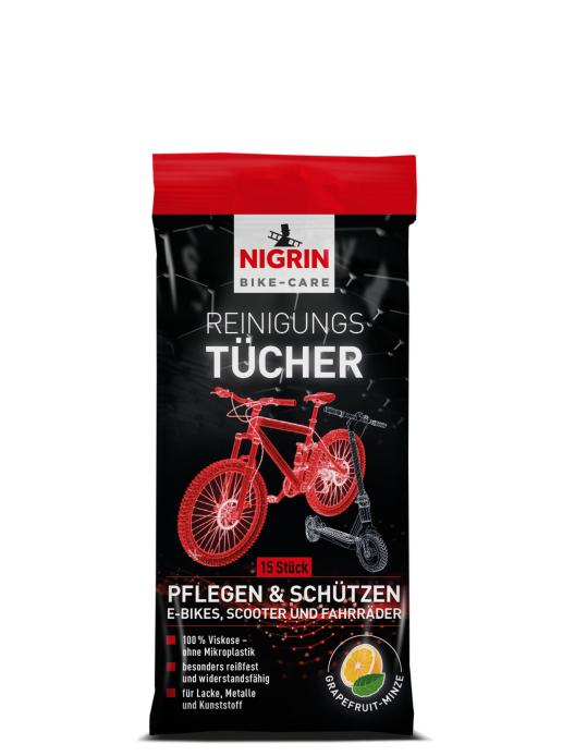 NIGRIN BIKE-CARE ReinigungsTücher (15 Tücher)