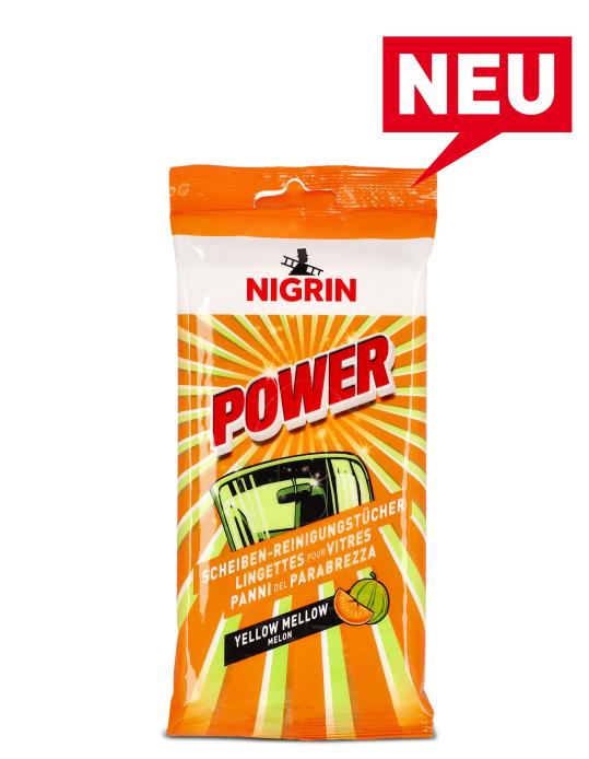 POWER Scheiben-Reinigungstücher "YELLOW MELLOW" (20 Stück)